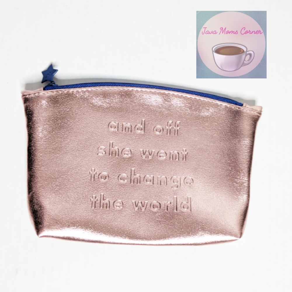 5/$25 Ipsy Pink Inspiration Metallic Makeup Cosmetic Bag